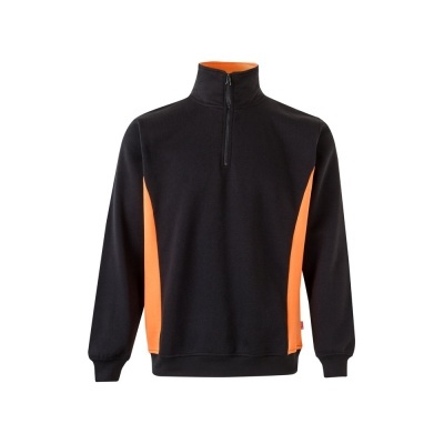VL SVAROG. Hanorac bicolor din terry (260 g/m²), din poliester (65%) și bumbac (35%) - Img 5
