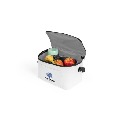 CANCUN. Geantă termică din poliester reciclat 600D cu curea reglabilă - Img 3