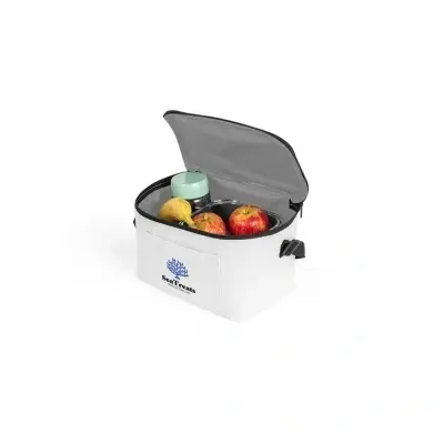 CANCUN. Geantă termică din poliester reciclat 600D cu curea reglabilă - Img 3