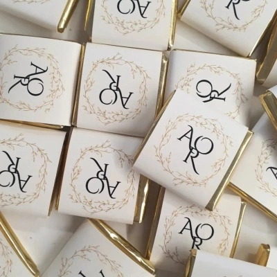 Ciocolată personalizată - marturie botez - Img 2