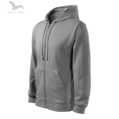 Hanorac pentru bărbaţi Trendy Zipper - Img 6