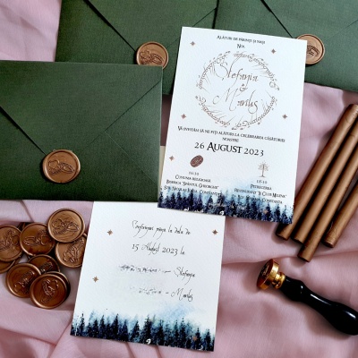 Invitatie cu tematica ”Lord of the Rings”