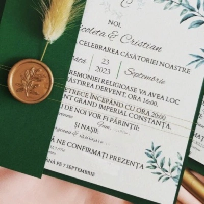 Invitație Nicoleta & Cristian