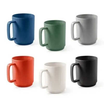 MIGHTY. Cană din ceramică cu corp cilindric 330 mL
