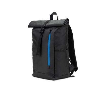 OSASCO BPACK. Rucsac Roll Top cu un design cu sistem de fermoare care permite rularea vârfului pentru a se potrivi cu volumul rucsacului, fabricat din poliester reciclat 600D - Img 5