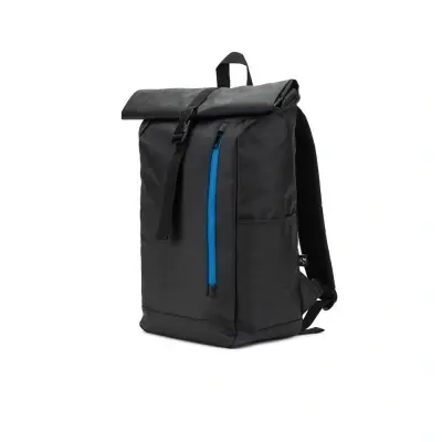 OSASCO BPACK. Rucsac Roll Top cu un design cu sistem de fermoare care permite rularea vârfului pentru a se potrivi cu volumul rucsacului, fabricat din poliester reciclat 600D - Img 5