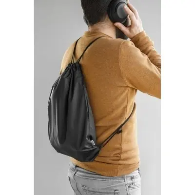 PEMBA. Rucsac cu snur 190T poliester reciclat (100% rPET) - Img 6
