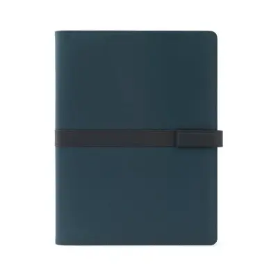 SANDERSON FOLDER. Dosar A4 din PU (50% reciclat) cu închidere magnetică și blocnotes cu pagini liniate - Img 3