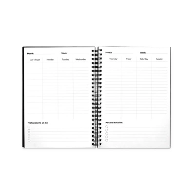 STARTER KIT INFINITE PLANNER A5. Setul include un "Jurnal infinit", kit de curățare, marker și suport pentru marker - Img 2