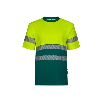 VL BASTET. Tricou piqué bicolor (150 g/m²), din bumbac (55%) și poliester (45%) - Img 3
