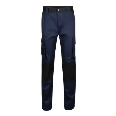 VL NJORD. Pantaloni din twill cu buzunare multiple în două tonuri (240 g/m²), din bumbac (35%) și poliester (65%) - Img 3