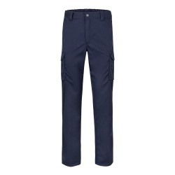 VL PAN. Pantaloni stretch cu buzunare multiple (290 g/m²), din bumbac (46%), EME (38%) și poliester (16%) - Img 6