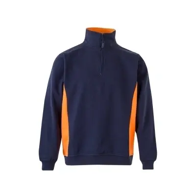 VL SVAROG. Hanorac bicolor din terry (260 g/m²), din poliester (65%) și bumbac (35%) - Img 6