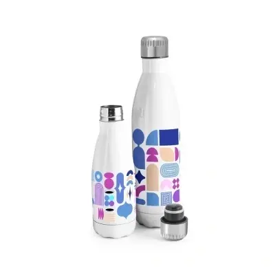 AMORTI S. Sticlă de sublimare din oțel inoxidabil de 380 ml - Img 4