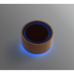 ARBER. Difuzor portabil de 3W cu autonomie de 2h în bambus și ABS - Natural - Personalizat - Img 2
