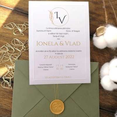 Invitație Ioana & Vlad