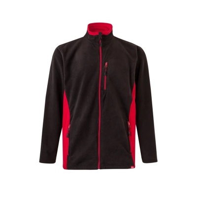 Jachetă fleece bicoloră (220g/m²) din poliester (100%) - Personalizata - Img 4