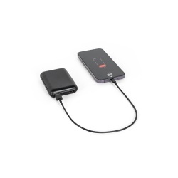 LEAKEY 8. Power bank 8'000 mAh în ABS reciclat (100% rABS) - Negru - Img 2