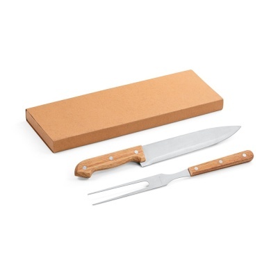SALSA – Set grătar 2 piese inox și bambus