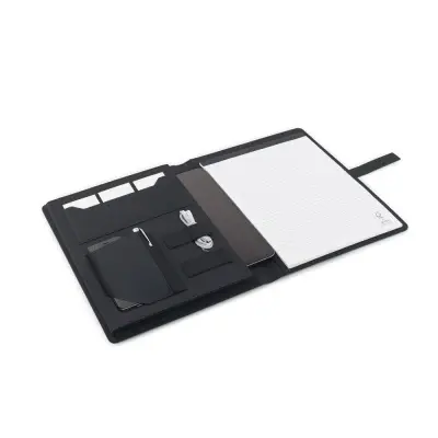SANDERSON FOLDER. Dosar A4 din PU (50% reciclat) cu închidere magnetică și blocnotes cu pagini liniate - Img 4