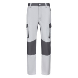 VL NJORD. Pantaloni din twill cu buzunare multiple în două tonuri (240 g/m²), din bumbac (35%) și poliester (65%) - Img 3