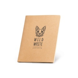 ALCOTT A4 - Notepad A4 cu coperta de carton (250 g/m²) și pagini simple - Img 2