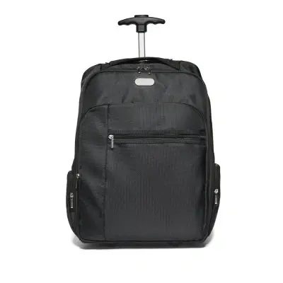 AVENIR. Rucsac trolley pentru laptop de 17” în 1680D și 300D - Negru - 28 L - Img 4