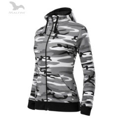 CAMO ZIPPER - Hanorac pentru damă - Img 1
