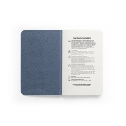 COFFEEPAD SOFT. Blocnotes A6 cu copertă flexibilă realizată din deșeuri de coji de cafea (65%) - Img 2