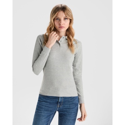 ESTRELLA WOMAN L/S - Tricou polo maneca lunga dama