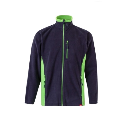 Jachetă fleece bicoloră (220g/m²) din poliester (100%) - Personalizata - Img 5