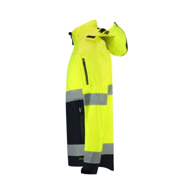 Jachetă softshell unisex Bi-color EN ISO 20471 Softshell - Img 4