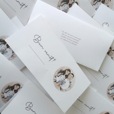 Plic de bani cu poza