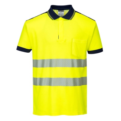 PW3 Tricou Polo Hi-Vis Vision Portwest (T180)
