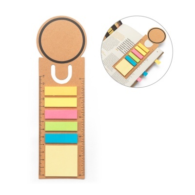 SAWYER. Set de birou 3 în 1, fabricat din hârtie 100% reciclată, cu vârf rotund și print negru pe toată suprafața - Img 3