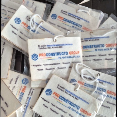 Set 100 buc - Odorizante auto personalizate - Img 3