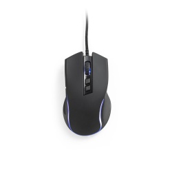 THORNE MOUSE RGB. Mouse de gaming cu cablu de 1.5 m și lumini LED RGB din ABS - Negru - Img 5