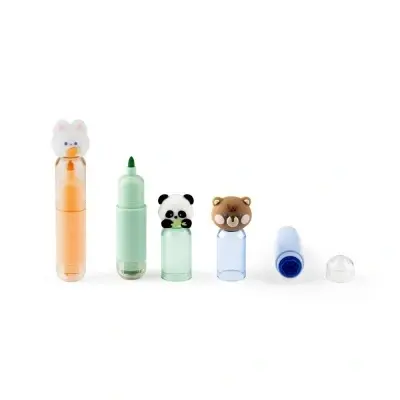 TROPICAL. Set de 3 pixuri concepute pentru copii în ABS