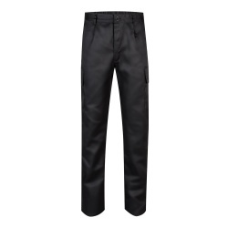 VL AINE. Pantaloni din twill cu buzunare multiple (190g/m²), din bumbac (20%) și poliester (80%) - Img 1