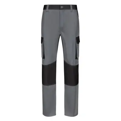 VL NJORD. Pantaloni din twill cu buzunare multiple în două tonuri (240 g/m²), din bumbac (35%) și poliester (65%) - Img 5