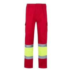VL POSEIDON LARGE. Pantaloni din twill cu buzunare multiple în două tonuri (210g/m²), din bumbac (20%) și poliester (80%) - Img 3