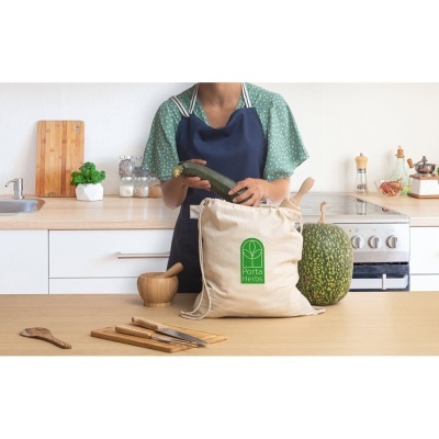 DAHAB. Sacoșă tip rucsac 100% bumbac (140 g/m²) - Img 4