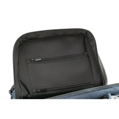 DIVERGENT BACKPACK I. Rucsac pentru laptop până la 15.6'' în denim și PU - Img 4