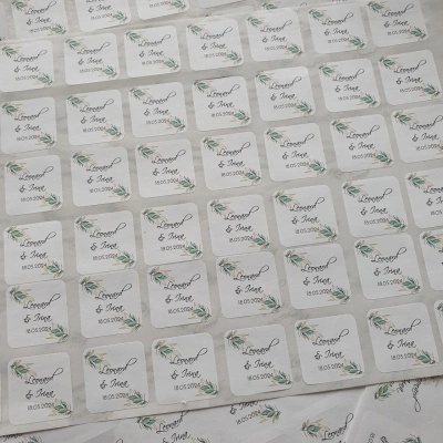 Etichete personalizate autoadezive nunta - Img 3