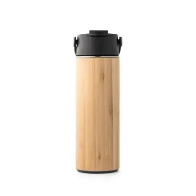 LAVER. Termos cu izolare în vid 440 mL - Negru - 440 mL