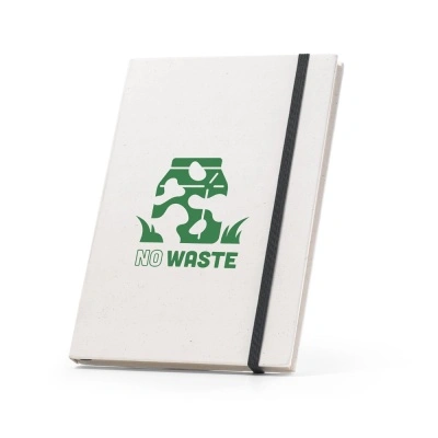 MILKY. Notebook A5 confecționat din cutii de lapte reciclate cu pagini liniate - Personalizat