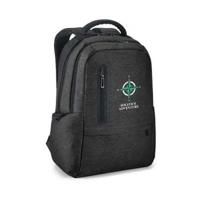 RE-BOSTON. Rucsac pentru laptop rezistent la apă din nailon reciclat 2Tone cu compartiment din poliester reciclat 210D - Img 2