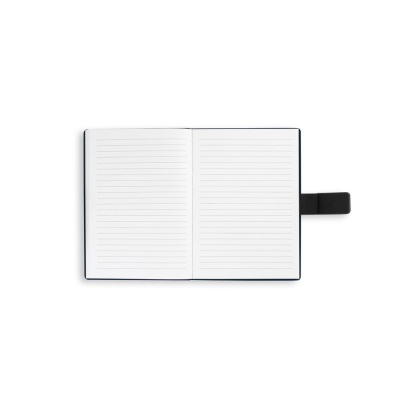 SANDERSON. Bloc de notițe A5 din PU (50% reciclat) cu două blocuri: pagini aliniate și pagini simple - Img 5