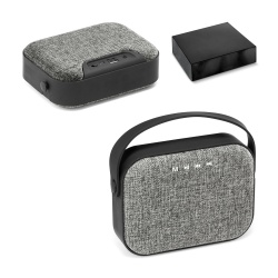 TEDS. Difuzor portabil de 6 W cu autonomie a bateriei de 4 h în ABS - Gri - Img 4