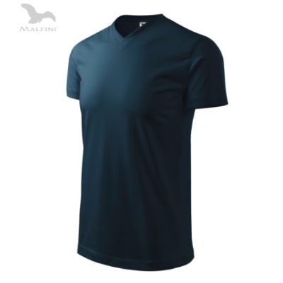 Tricou unisex Heavy V-neck - Img 4